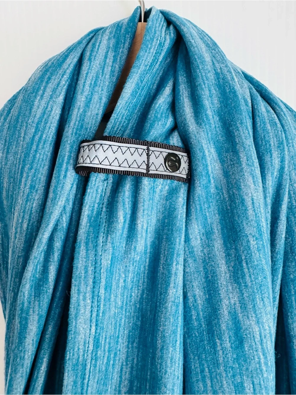 Lululemon Vinyasa Scarf Heathered Tofino Teal Blue